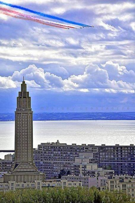 Chez K&D T2 Vert Le Havre Esterno foto